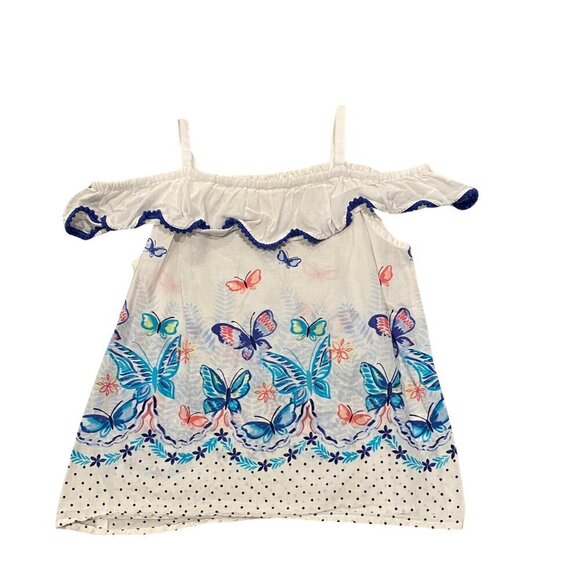 Gymboree Girl's Butterfly Tank - Size 5T - Excellent! - Picture 1 of 1
